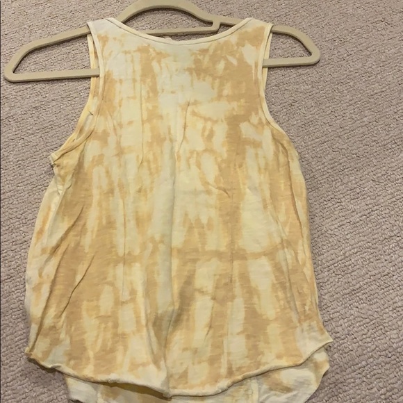 VINTAGE FREE PEOPLE TANK TOP W/ DETAILING WORN 1x! - Picture 3 of 4
